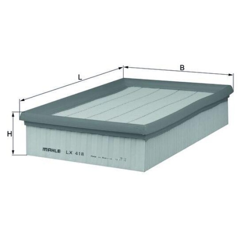 MAHLE Luftfilter LX 418