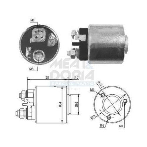 MEAT & DORIA Magnetschalter, Starter 46083
