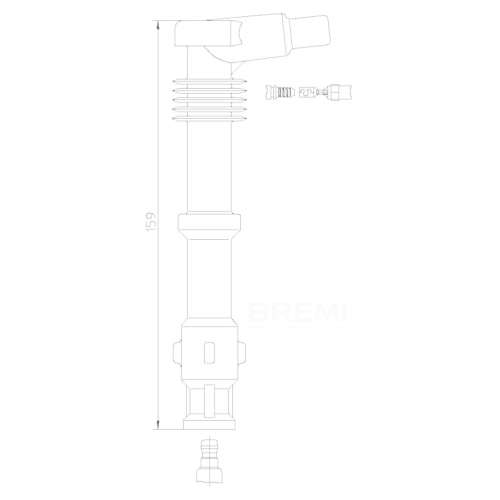 BREMI Stecker, Zündkerze