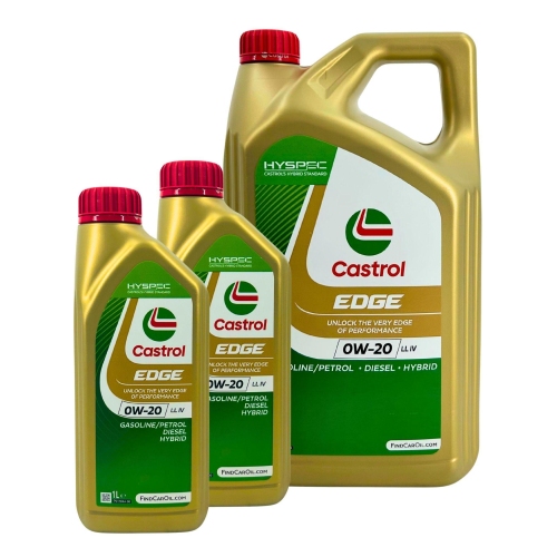 Motor&ouml;l Castrol Edge 0W-20LL IV BMW Ford MB VW Porsche ACEA C5/C6 - 7 Liter