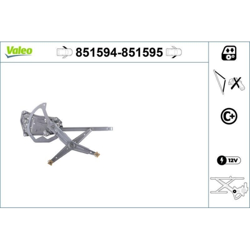 VALEO Fensterheber 851595
