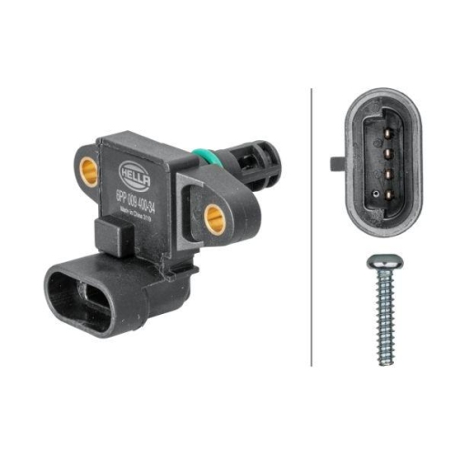 HELLA Sensor, Saugrohrdruck 6PP 009 400-341