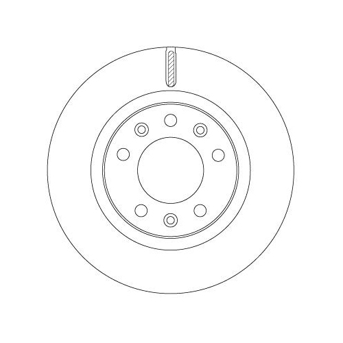 TRW Bremsscheibe DF6785