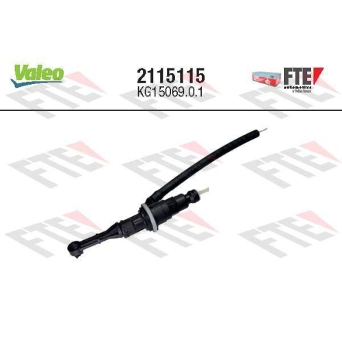 VALEO Geberzylinder, Kupplung FTE CLUTCH ACTUATION 2115115