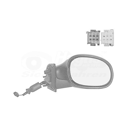 VAN WEZEL Au&szlig;enspiegel * HAGUS * 0925818