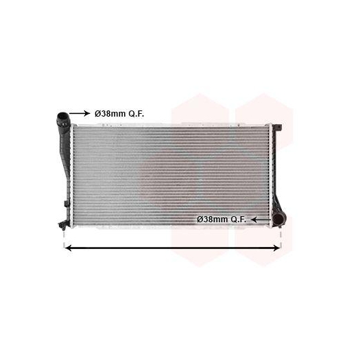VAN WEZEL K&uuml;hler, Motork&uuml;hlung 06002234