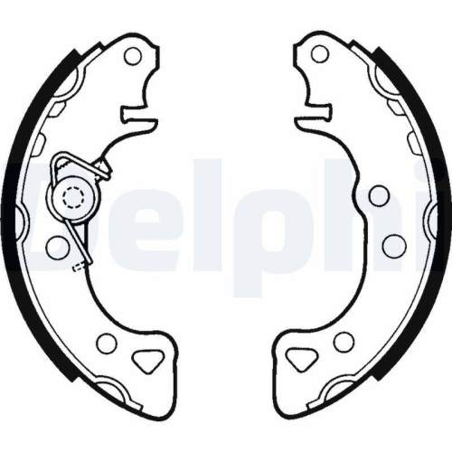 DELPHI Bremsbackensatz LS1319