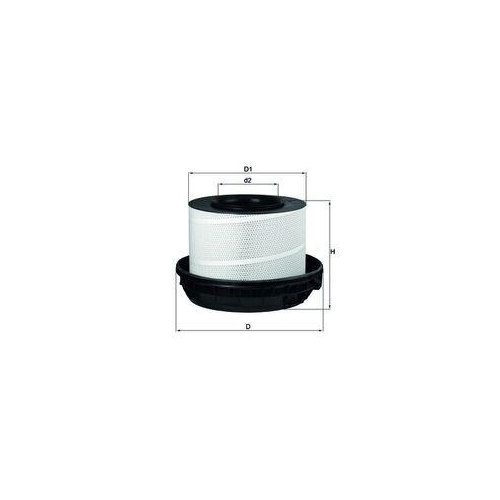 MAHLE Luftfilter LX 814/1