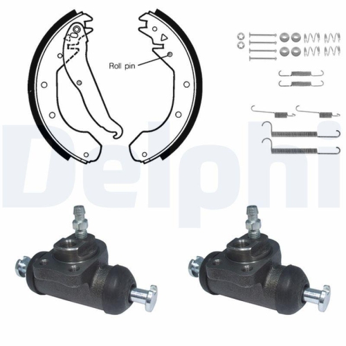 DELPHI Bremsbackensatz KP888