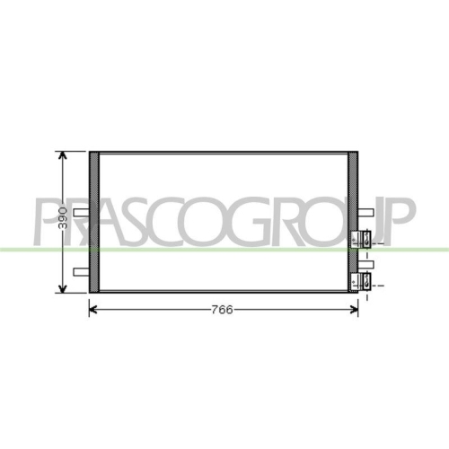 PRASCO Kondensator, Klimaanlage PrascoSelection FD912C001