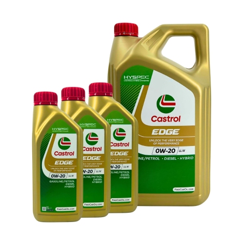 Motor&ouml;l Castrol Edge 0W-20LL IV BMW Ford MB VW Porsche ACEA C5/C6 - 8 Liter