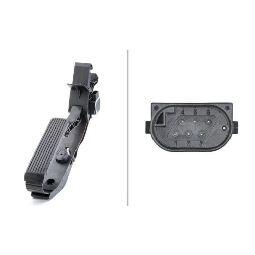 HELLA Sensor, Fahrpedalstellung 6PV 010 946-501