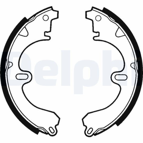 DELPHI Bremsbackensatz LS1356
