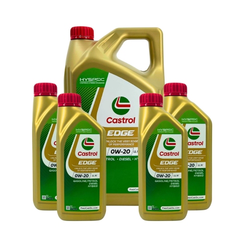 Motor&ouml;l Castrol Edge 0W-20LL IV BMW Ford MB VW Porsche ACEA C5/C6 - 9 Liter