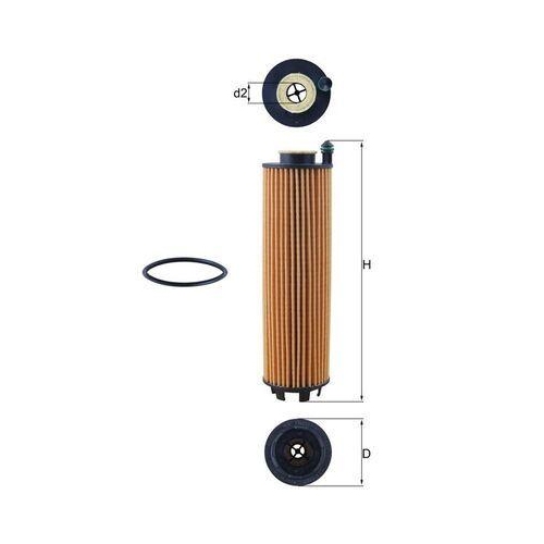 KNECHT &Ouml;lfilter OX 1301D