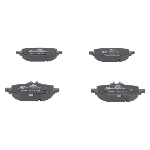 ATE Bremsbelagsatz, Scheibenbremse ATE Ceramic 13.0470-2653.2