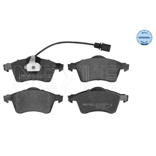 MEYLE Bremsbelagsatz, Scheibenbremse MEYLE-ORIGINAL: True to OE. 025 218 8519/W