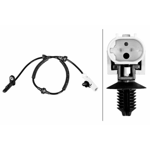 HELLA Sensor, Raddrehzahl 6PU 358 216-321