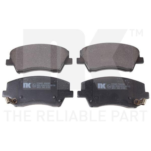 NK Bremsbelagsatz, Scheibenbremse 223465