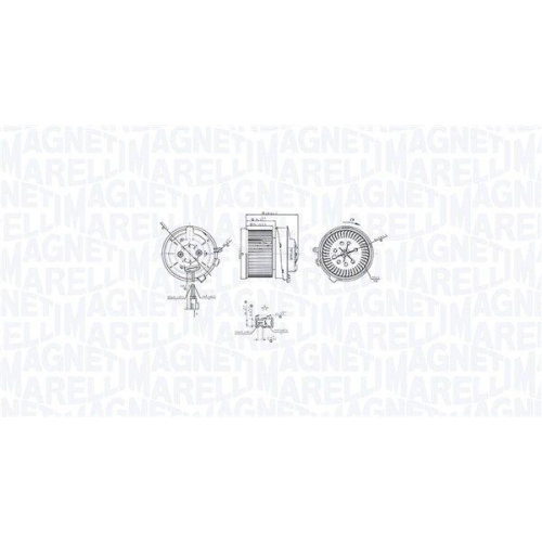 MAGNETI MARELLI Innenraumgebl&auml;se 069412766010