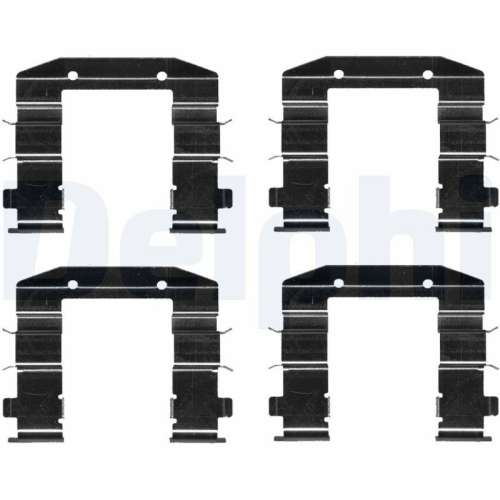 DELPHI Zubeh&ouml;rsatz, Scheibenbremsbelag LX0688