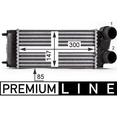 MAHLE Ladeluftk&uuml;hler BEHR *** PREMIUM LINE *** CI 16 000P