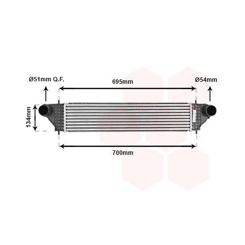VAN WEZEL Ladeluftk&uuml;hler