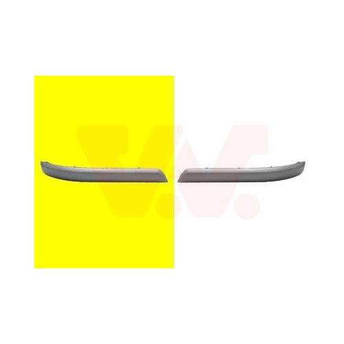 VAN WEZEL Zier-/Schutzleiste, Sto&szlig;f&auml;nger 3745555