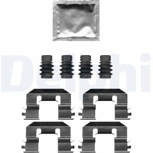 DELPHI Zubeh&ouml;rsatz, Scheibenbremsbelag LX0689