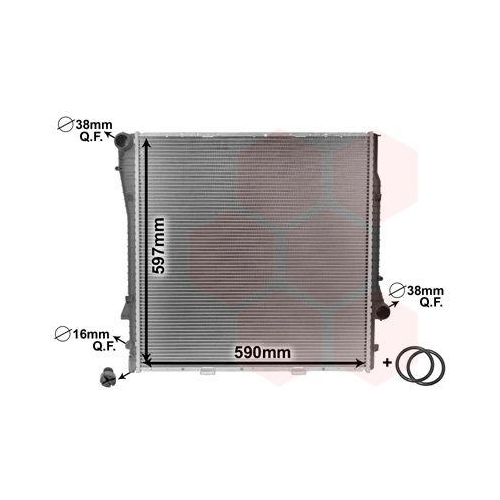 VAN WEZEL K&uuml;hler, Motork&uuml;hlung *** IR PLUS *** 06002276