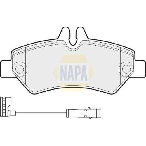 NAPA Bremsbelagsatz, Scheibenbremse NAPA NBP1245