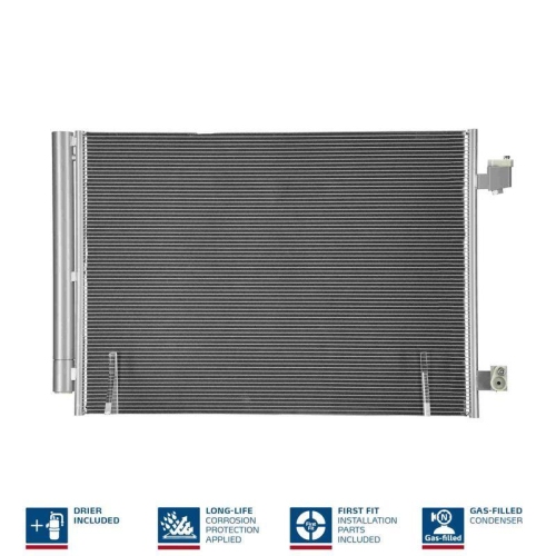 NISSENS Kondensator, Klimaanlage ** FIRST FIT ** 941345