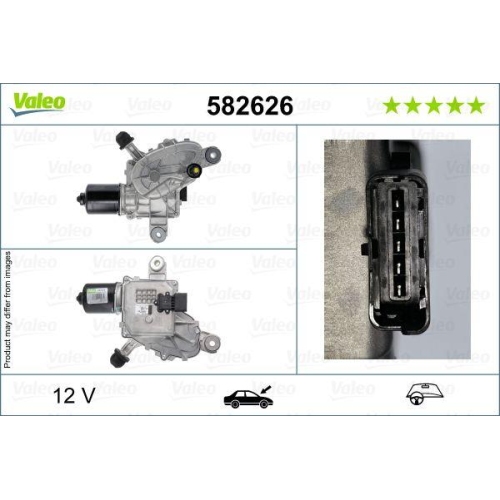 VALEO Wischermotor ORIGINAL TEIL 582626