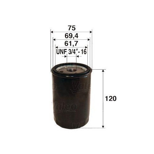 VALEO Ölfilter 586081