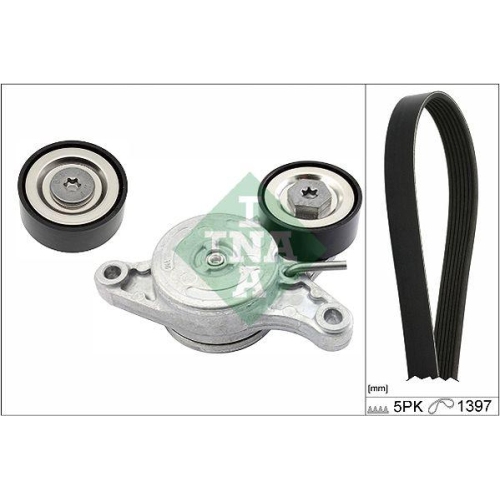 Schaeffler INA Keilrippenriemensatz 529 0180 10