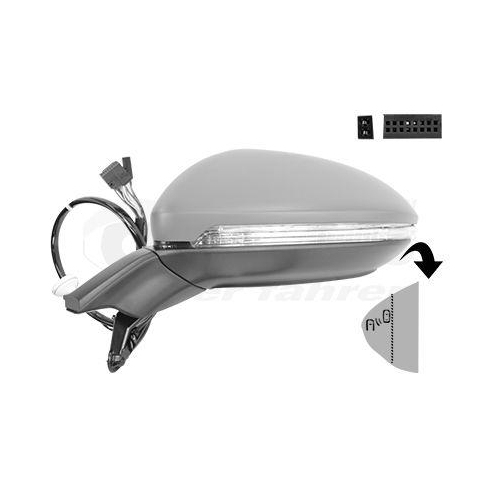 VAN WEZEL Au&szlig;enspiegel * HAGUS * 5775825