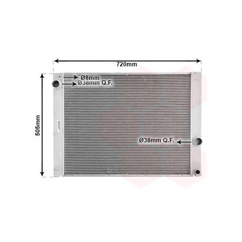 VAN WEZEL K&uuml;hler, Motork&uuml;hlung 06002284