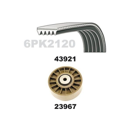 MAPCO Keilrippenriemensatz 23921