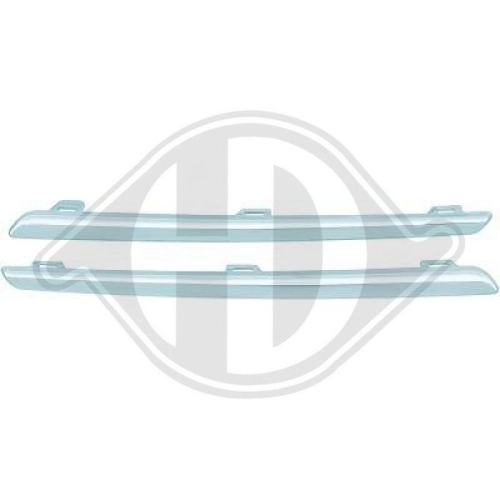 DIEDERICHS Zier-/Schutzleistensatz, K&uuml;hlergitter