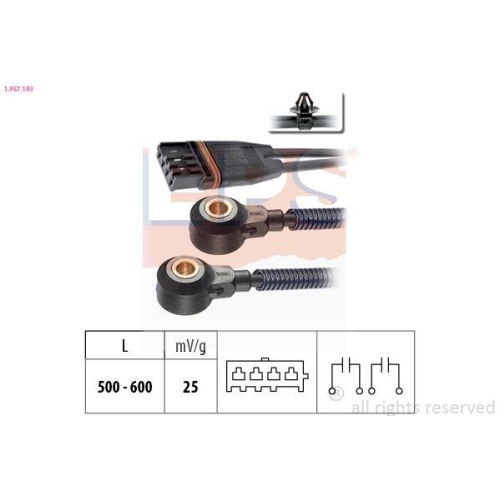 EPS Klopfsensor Made in Italy - OE Equivalent 1.957.193
