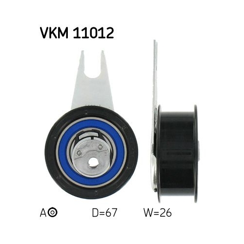 SKF Spannrolle, Zahnriemen VKM 11012