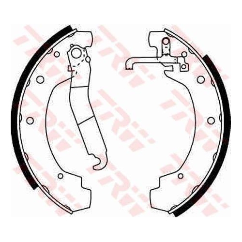 TRW Bremsbackensatz GS8151