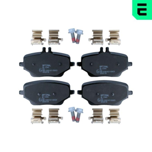 OPTIMAL Bremsbelagsatz, Scheibenbremse