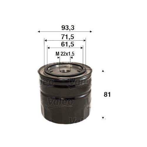 VALEO &Ouml;lfilter 586110