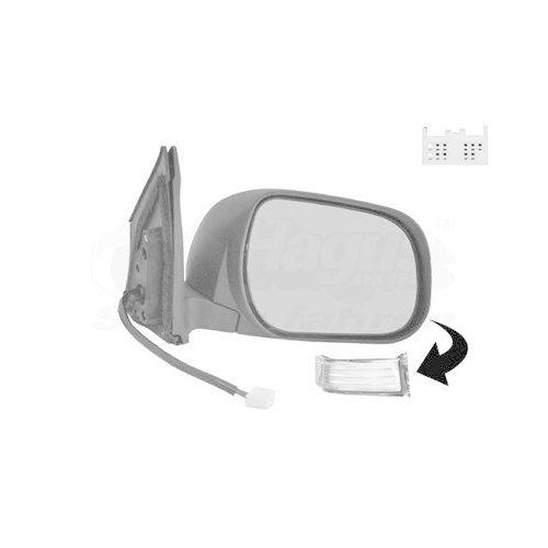 VAN WEZEL Au&szlig;enspiegel * HAGUS * 5471818