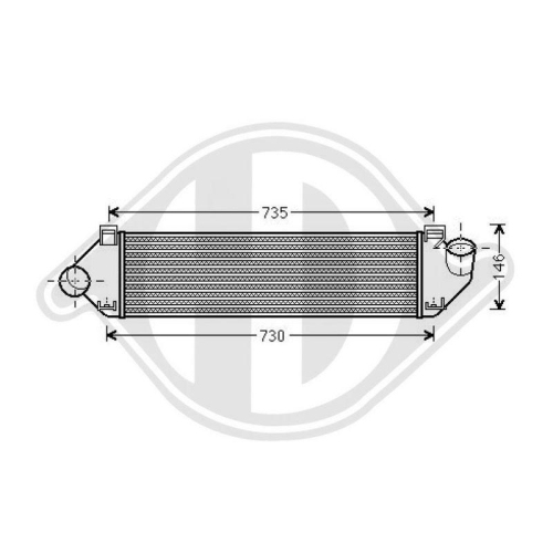 DIEDERICHS Ladeluftk&uuml;hler DIEDERICHS Climate DCA1018