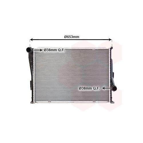 VAN WEZEL K&uuml;hler, Motork&uuml;hlung 06002335