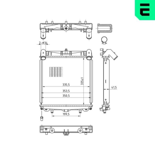 ERA K&uuml;hler, Motork&uuml;hlung 673343