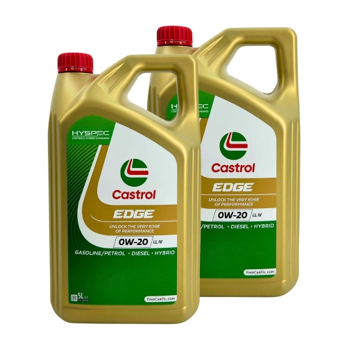 Motor&ouml;l Castrol Edge 0W-20LL IV BMW Ford MB VW Porsche ACEA C5/C6 10Liter 15F615