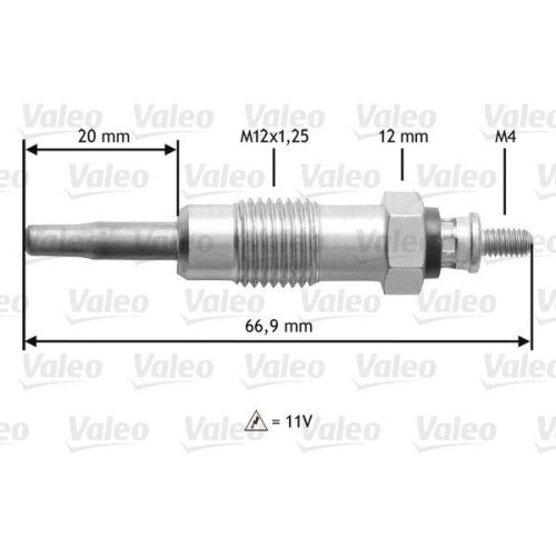 VALEO Gl&uuml;hkerze 345111